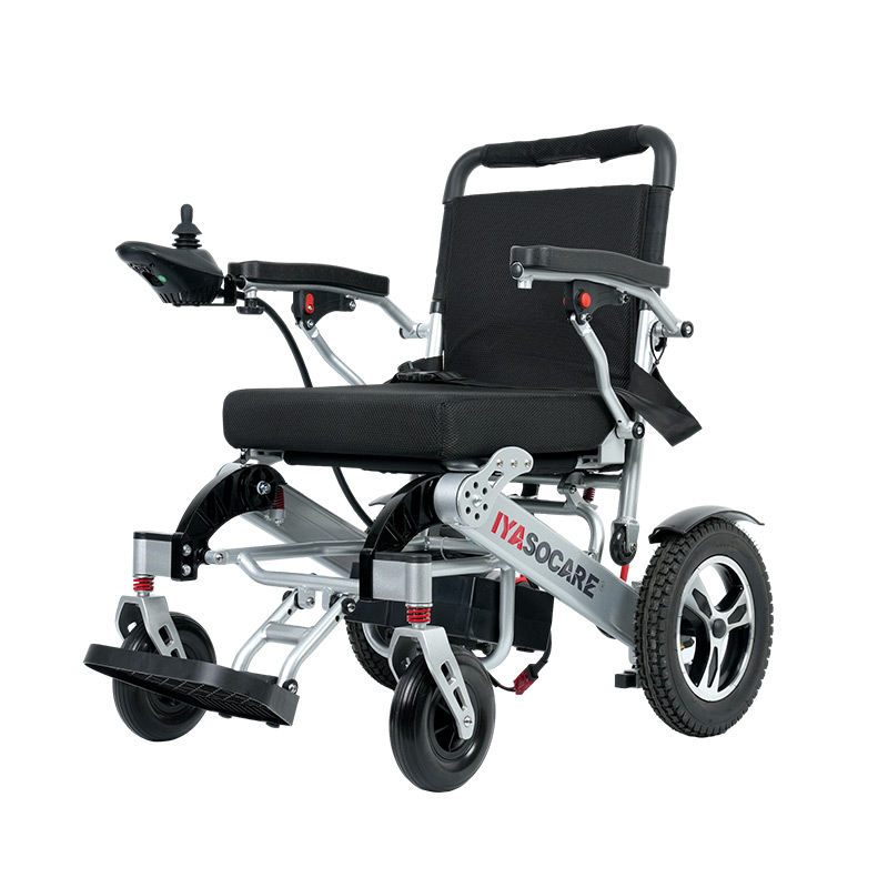 YSE130M Aluminum Power Folding Wheelchair