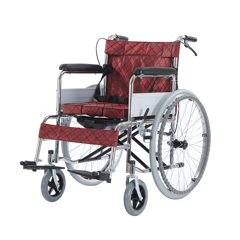 YSM2016 Standard Manual Commode Wheelchair