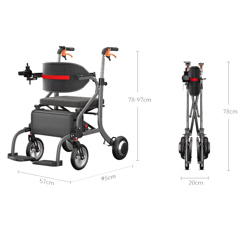 YSW7014 Electric Power wheelchair Walker Rollator
