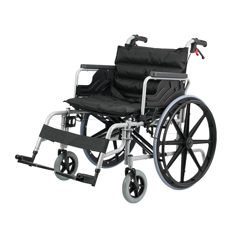 YSM2033 Wider seat bariatric folding manual wheelchair