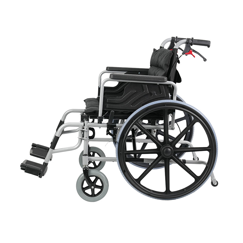 YSM2033 Wider seat bariatric folding manual wheelchair