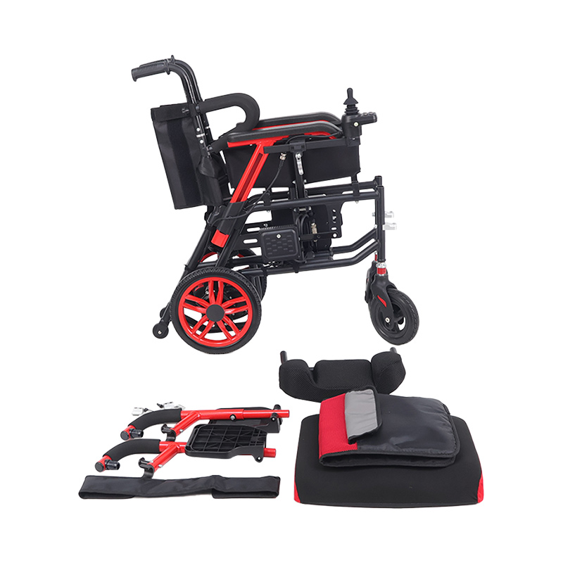 YSE402 Aluminum Folding Electric Children Wheelchair