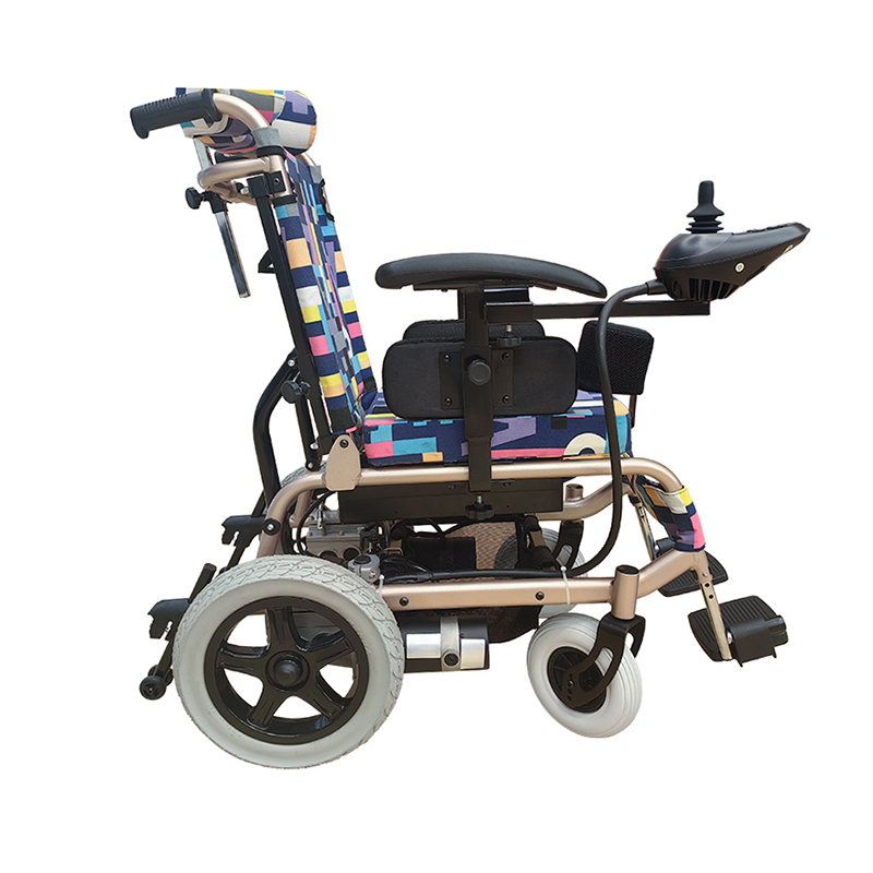 YSE403 folding electric children's motorized wheelchair