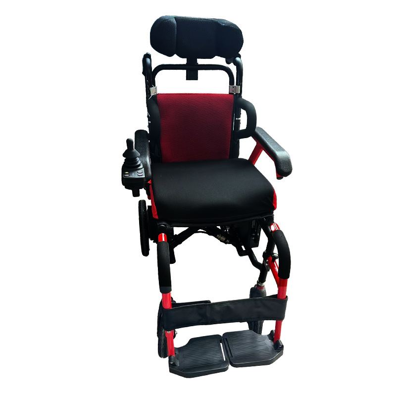YSE402 Aluminum Folding Electric Children Wheelchair