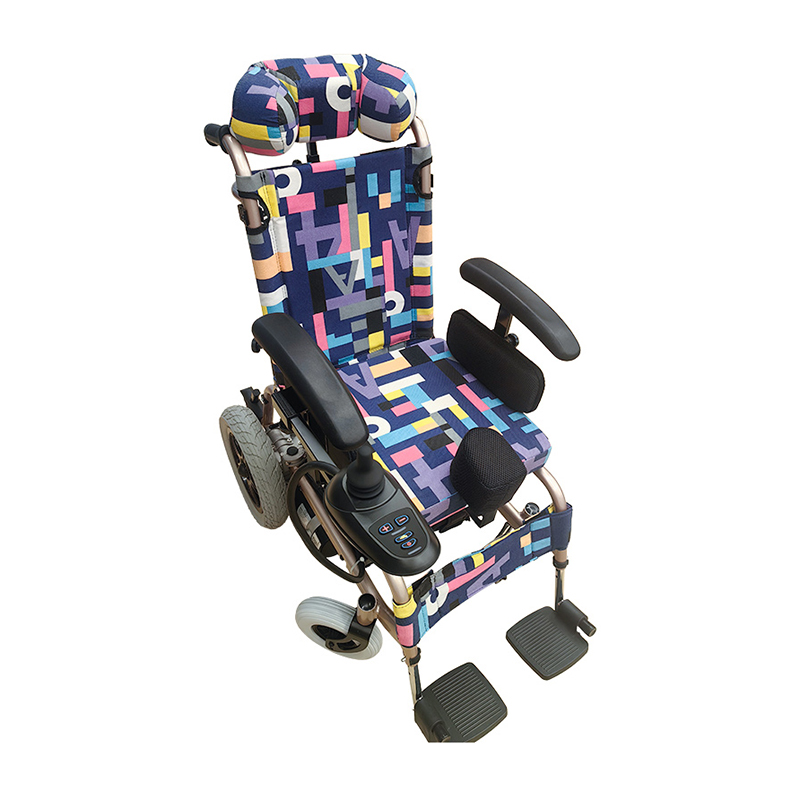 YSE403 folding electric children's motorized wheelchair