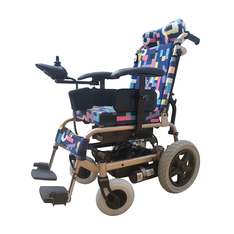 YSE403 folding electric children's motorized wheelchair