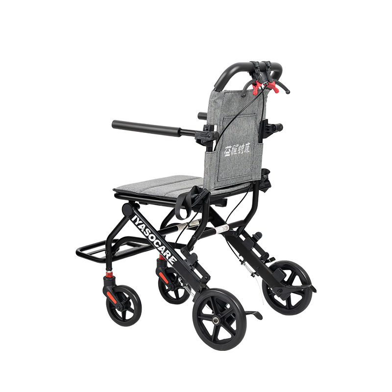 YSM2031 Lightweight Folding Airplane Travel Wheelchair