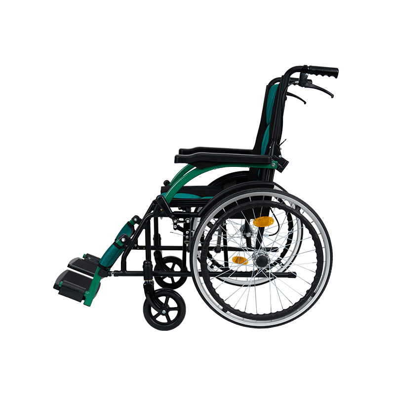 YSM2013 manual folding light travel wheelchair