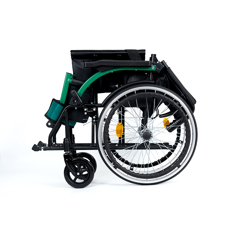 YSM2013 manual folding light travel wheelchair