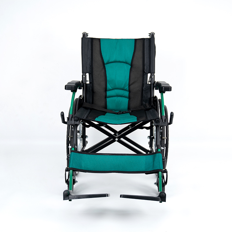YSM2013 manual folding light travel wheelchair