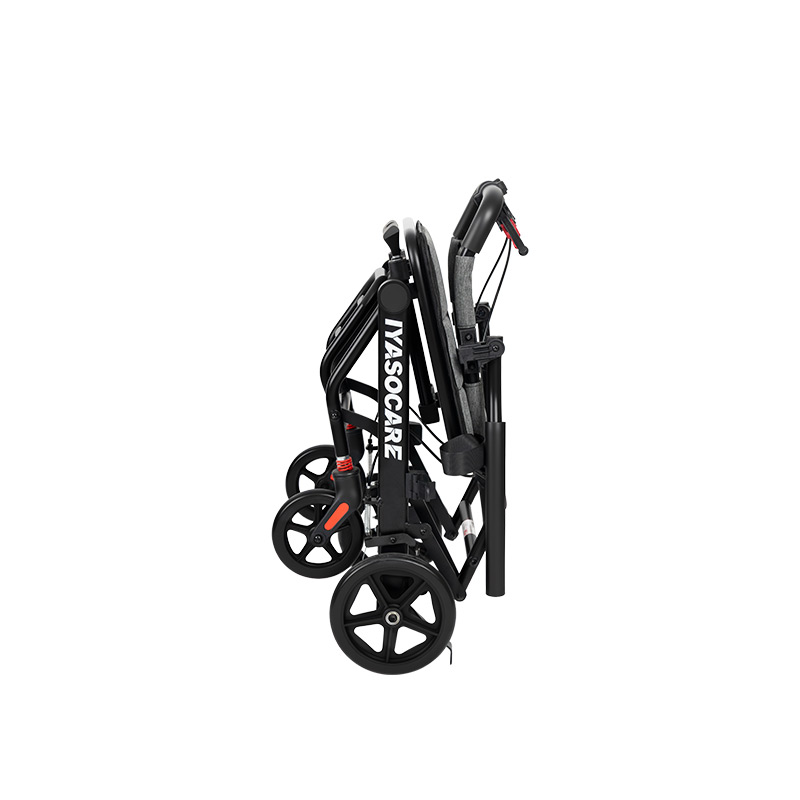 YSM2031 Lightweight Folding Airplane Travel Wheelchair